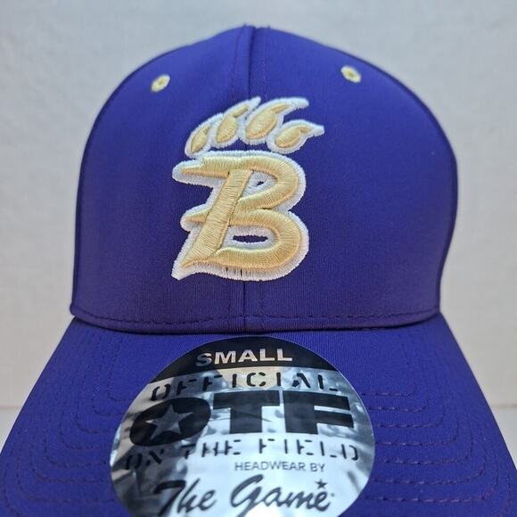 Bearcats Purple & Gold Fitted Size Small Hat Cap - Picture 2 of 7